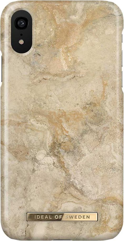 iDeal of Sweden fodral för iPhone XR (sandstorm marble)