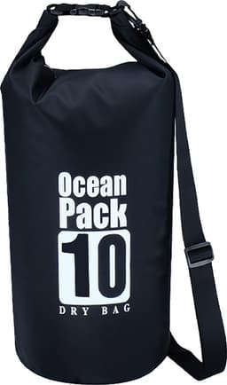 Hello Dry Bag 10L vanntett pakkpose (sort)