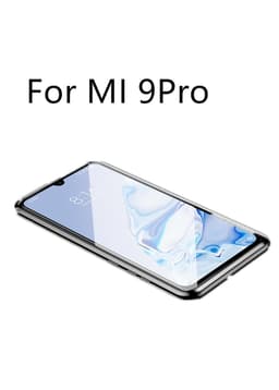 Mobildeksel med dobbeltsidig herdet glass Xiaomi Mi 9 Pro - Svart
