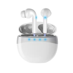 Trådløse in-ear hovedtelefoner med opladningsetui - hvid