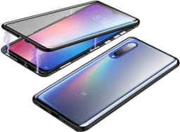Mobildeksel med dobbeltsidig herdet glass - XiaoMi Mi 9 - Svart