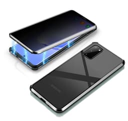 Samsung S20 Deksel Herdet Glass Sølv