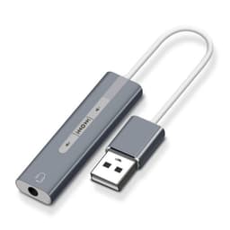INF Ulkoinen äänikortti USB 2.0 - 3.5 mm sovitin