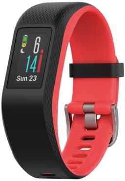 Garmin Vivosport aktivitetsarmbånd S/M (sort/fuksia)
