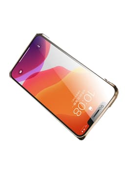 Magneettikuori, kaksipuolinen karkaistu lasi - iPhone 11 - kulta