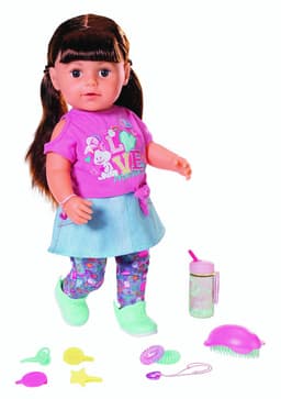 BABY born Soft Touch Sister brown 43cm
