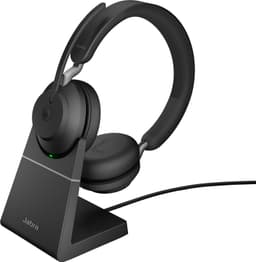 Jabra Evolve2 65 USB-A Trådløst Headset med ladestativ (MS Teams)