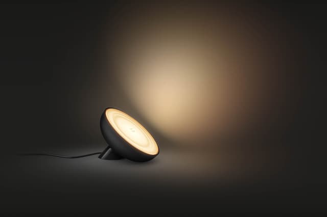 Philips Hue Bloom LED-lampe (sort) - Elkjøp