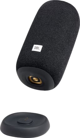 JBL LINK Bluetooth kaiutin latausasemalla (musta)