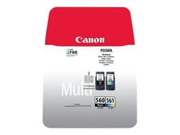 Canon PG-560 / CL-561 Multipack - 2-pack - black, colour (cyan, magenta, yellow) - original - ink cartridge