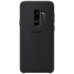 Samsung Galaxy S9 Plus alcantara fodral (svart)