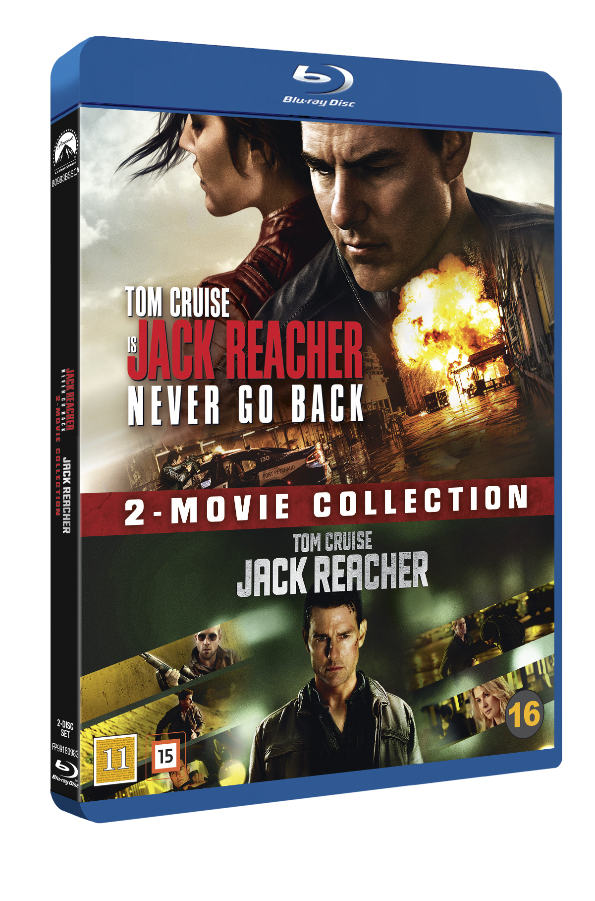 JACK REACHER 1+2 (Blu-Ray)