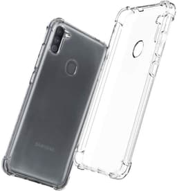 Pehmeä matkapuhelinkuori Samsung Galaxy A11 - läpinäkyvä
