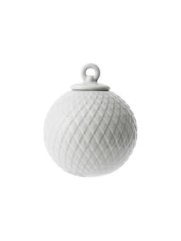 Lyngby rhombe kule grå 7 cm