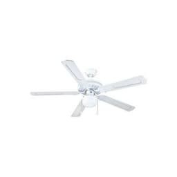 Takfläkt med belysning grupo fm vtclassic130b 60w vit (ø 132 cm)