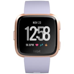 Fitbit Versa smartwatch ( Periwinkle blå/rosa guld)