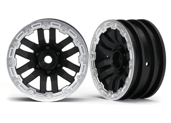 TRX-8271X Wheels TRX-4 Black-Satin 1.9
