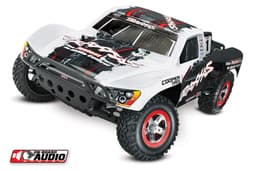 Traxxas Slash 1/10 RTR med OnBoard Audio - Vit