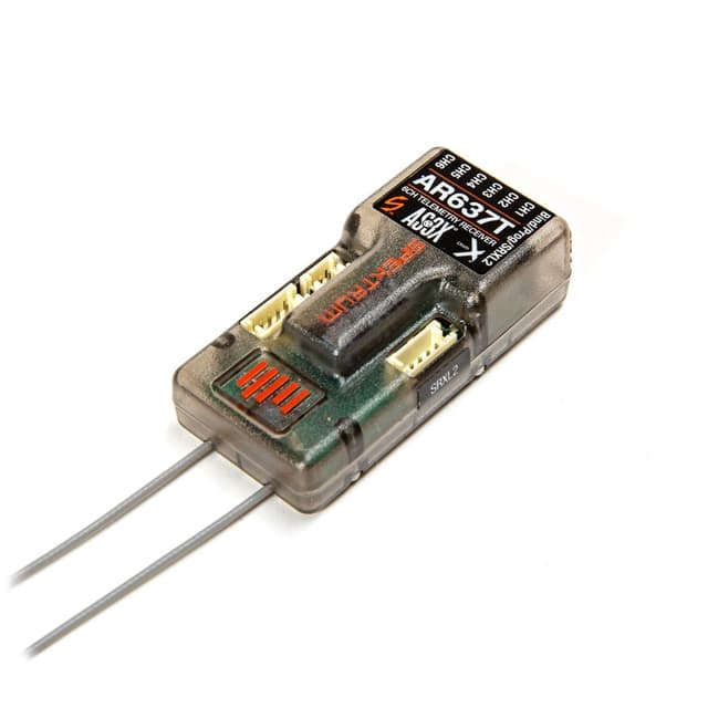 Spektrum AR637T DSMX 6Ch Telemetry Receiver AS3X