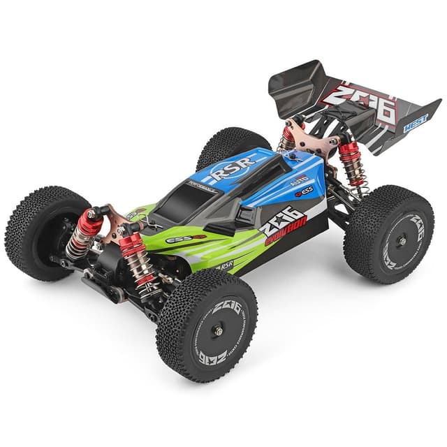 WLToys Buggy RSR 144001-Grön 1/14 4WD - Komplett