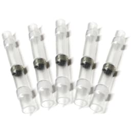 Fuse Lodning og krympekobling - 1.5 mm - Hvid 5x