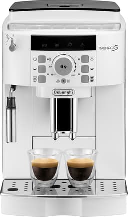 DeLonghi Magnifica S espressomaskine ECAM22110 (hvid)