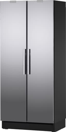 Festivo kylmiö (musta/teräs, 90 cm leveä)