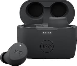 Jays m-Five helt trådløse in-ear hodetelefoner (grå)