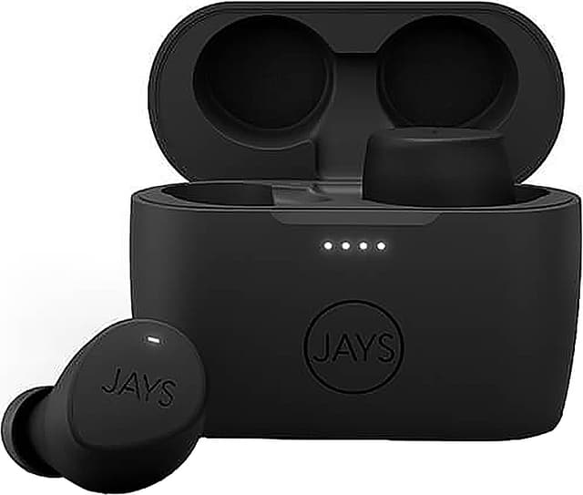 Jays m-Five täysin langattomat in-ear kuulokkeet (musta)