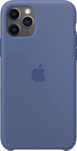 iPhone 11 Pro silikondeksel (linblå)