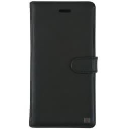 Äkta Läder Samsung Galaxy Note 8 2 in 1 plånbok mobilskal - Black