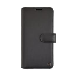 Äkta Läder Samsung Galaxy S10+ 2 in 1 plånbok mobilskal - Black