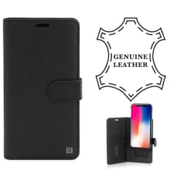iPhone X Ægte læder Skyderen Folio Pung