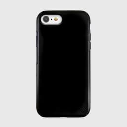 Ympäristöystävällinen Suojaava Musta iPhone SE / 8 / 7 / 6 kuori