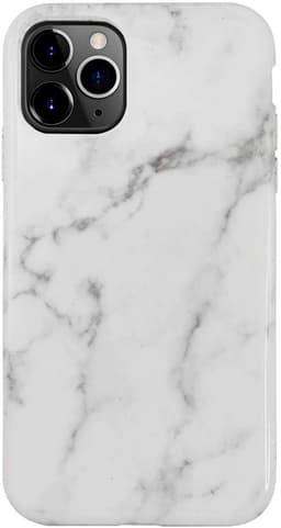 Miljøvennlig iPhone 11 Pro trykt deksel - White Marble