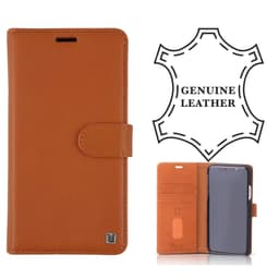 iPhone X Aito Nahka Classic SRusketusd Folio taka kuori Rusketus