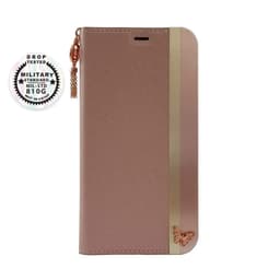Stylish Folio rosa iPhone Xs Max deksel