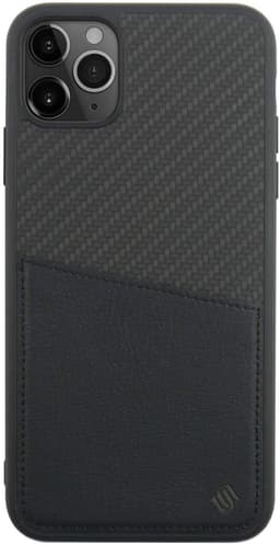 iPhone 11 Pro Max Telefonpose med kortlomme Black