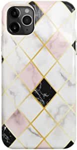 Ympäristöystävällinen painettu iPhone 11 Pro Max Kotelo - White Marble