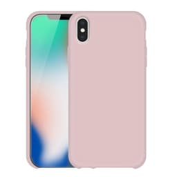 Vaaleanpunainen iPhone XR kuori