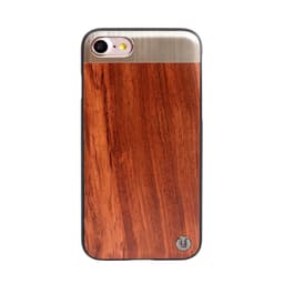 iPhone 8/7 Rose Wood taka kuori Ruskea