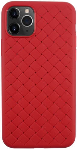 iPhone 11 Pro Teksturert vevemønster - Red