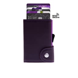 Cheshire Automatisk kortopbevaring tegnebog - Purple