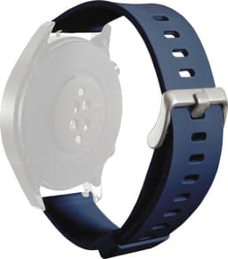 Puro universal silikonerem til ur 20 mm (navy)