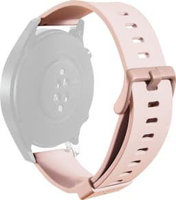 Puro universal silikonerem til ur 22 mm (rose)