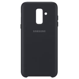 Samsung Galaxy A6 Plus kaksikerroksinen suojakuori (musta)
