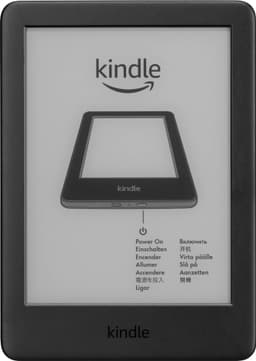 Amazon Kindle 6" (2019) läsplatta (svart)