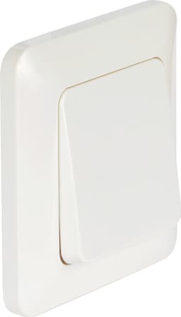 Nordic Quality 1-napainen valokytkin, integroitava, 16A