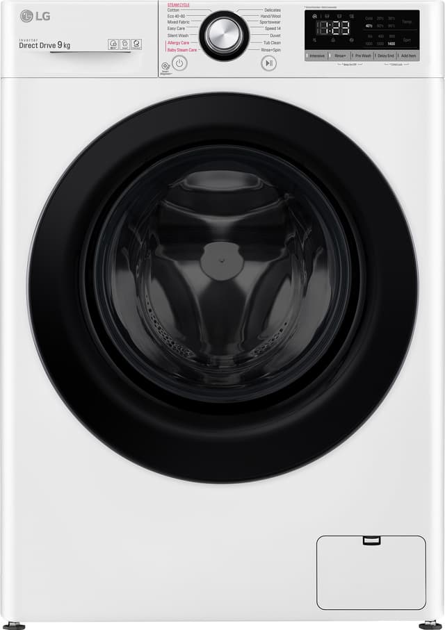 LG Tvättmaskin FV50VNS3E (9kg)