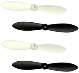 4 propeller til Habrok Nano drone - sort/hvid